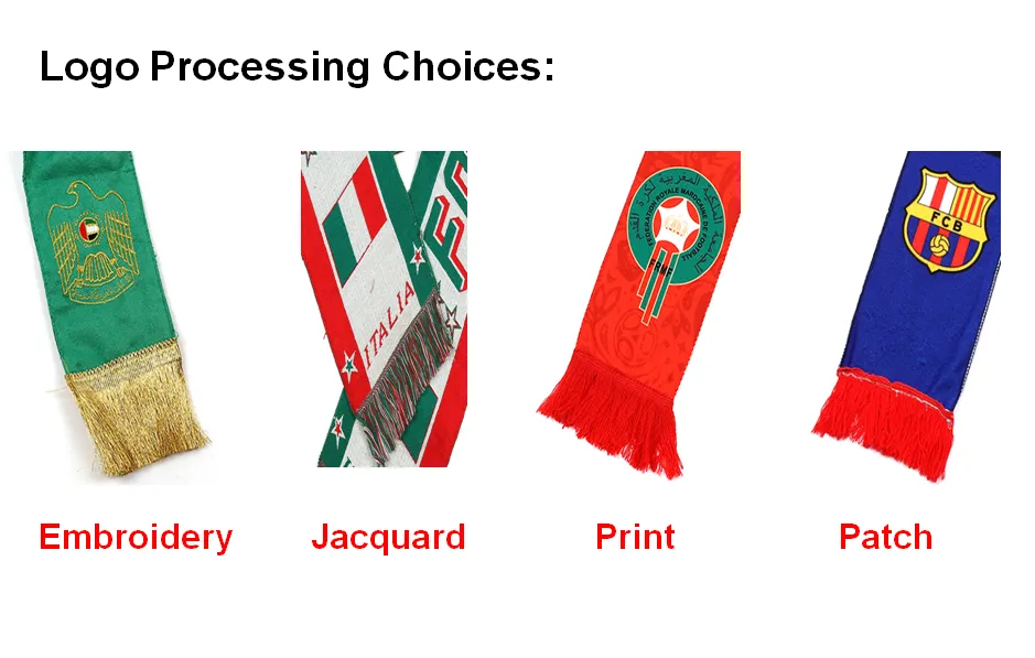 Scarf Football Scarf Knitted for Football Clubs (5)