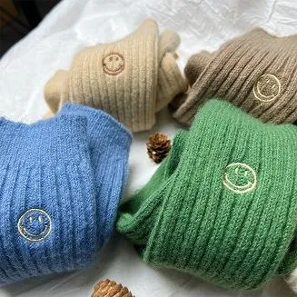 Stokin Kasual 100 peratus Merino Wool Cashmere Wanita